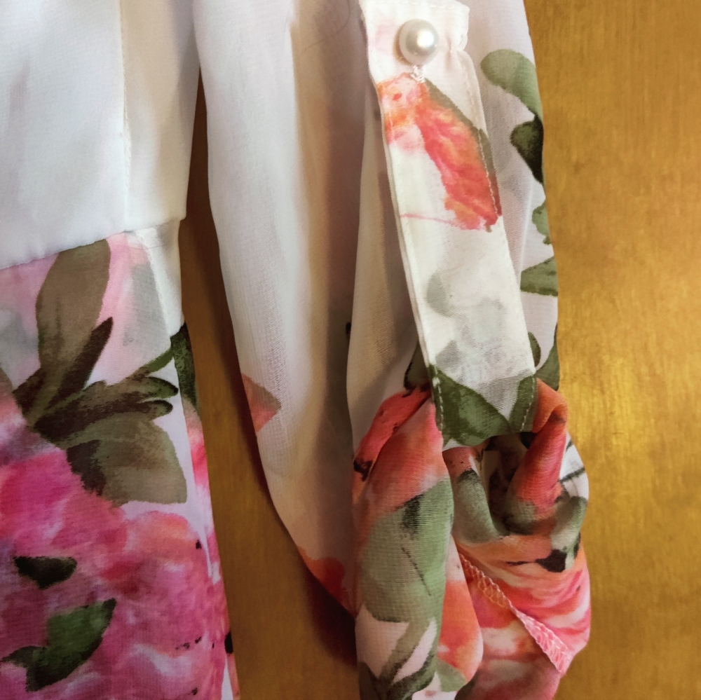 Showpo Steal the Show Playsuit White floral Maxi Small - Picture 9 of 11